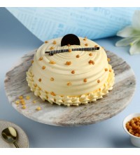 Heavenly Butterscotch Cream Cake- Half Kg