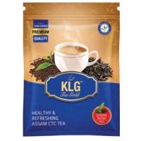 KLG Assam CTC Tea Strong Blend 250g (Tea Gold)- Pouch