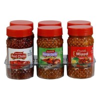 Panchwati  Mixed Pickle Big Tray Each 200g Set (6 Pcs)