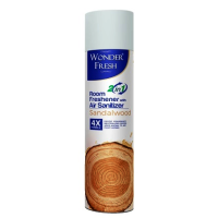 Wonder Fresh Room Freshener with Air Sanitizer Sandalwood 250ml